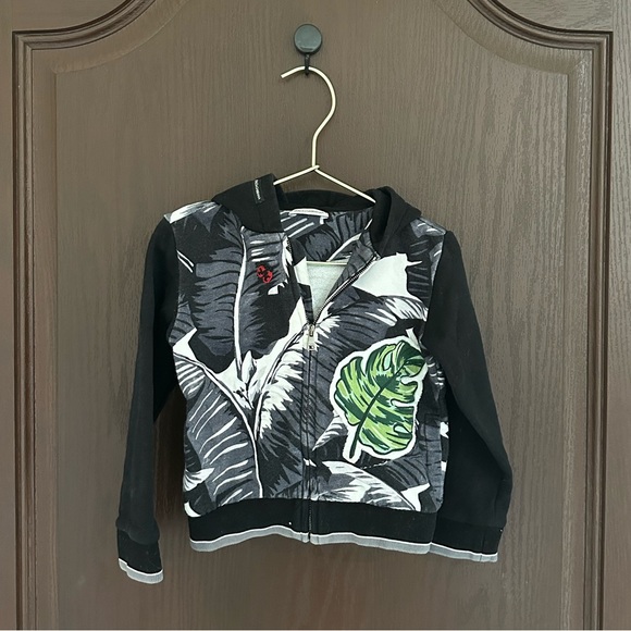 Dolce Gabbana Boys Zip Coat Jacket Luxury Designer Outerwear Size 18-24M